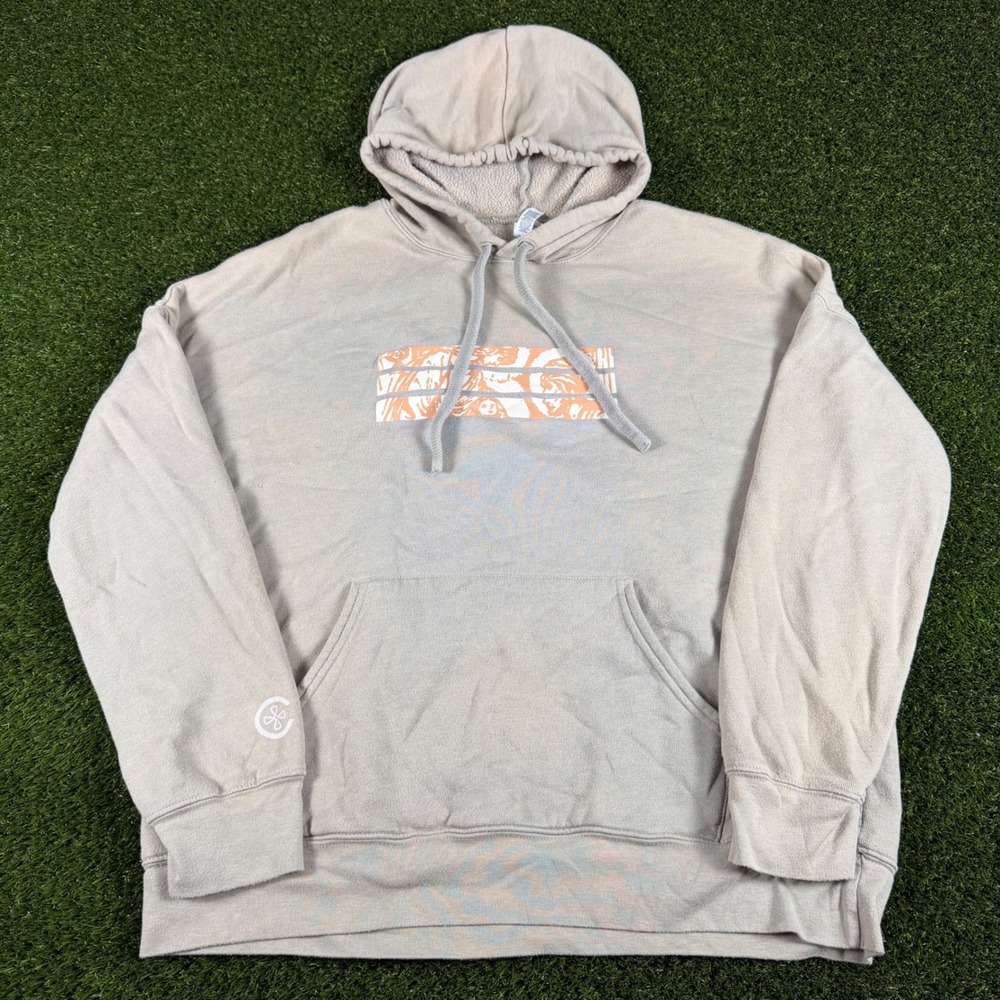 Bella Canvas Unto Us A Child Is Born Prince Of Peace Graphic Hoodie Gray Tan L
